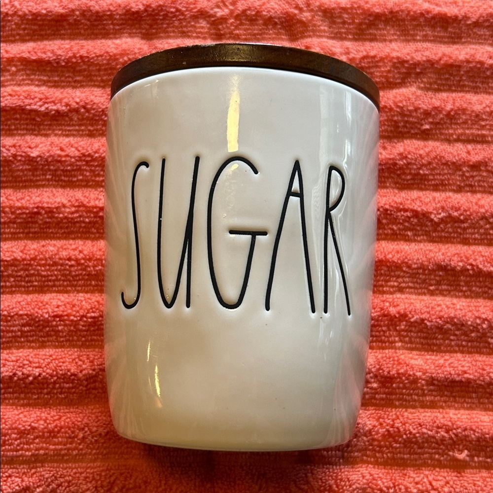 Rae Dunn Artisan Collection “Sugar” Ceramic canister